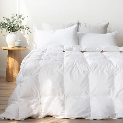 Extra Warm 700 fill Power Luxury White Duck Down Duvet Comforter - King/Cal King