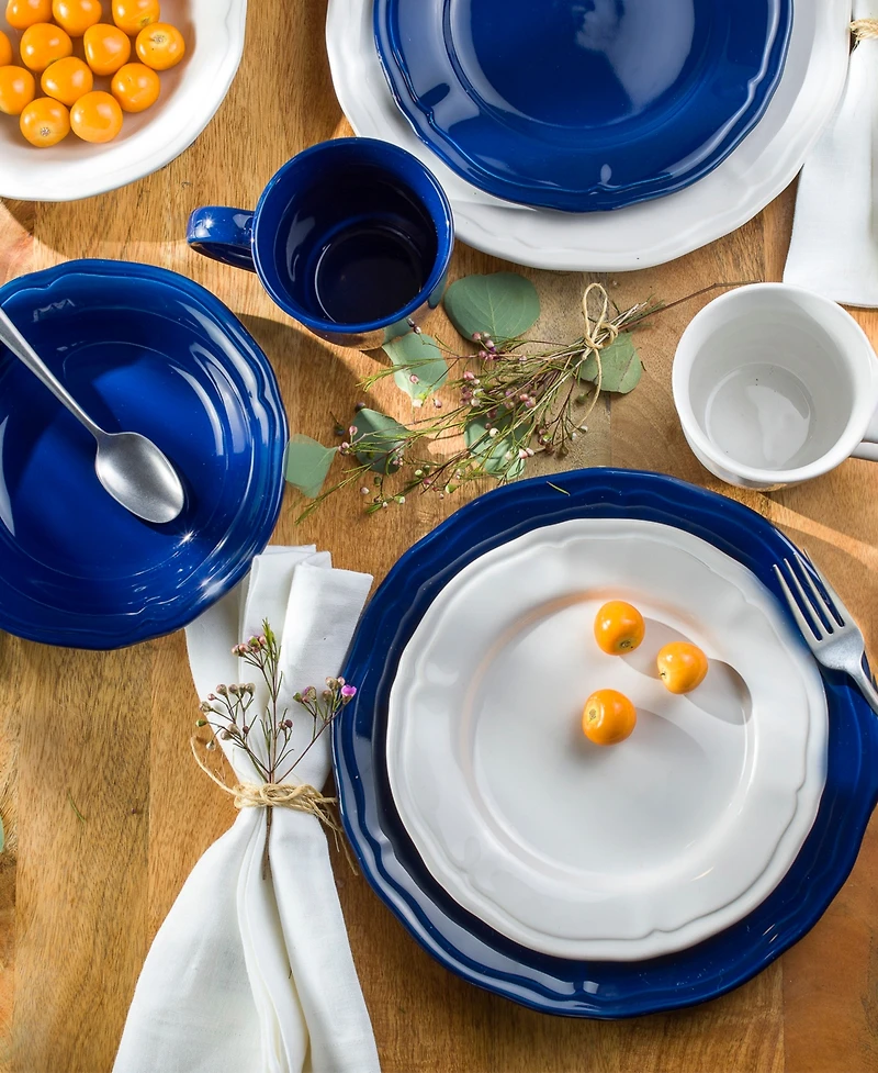 Euro Ceramica Siena 16 Pc. Dinnerware Set, Service for 4