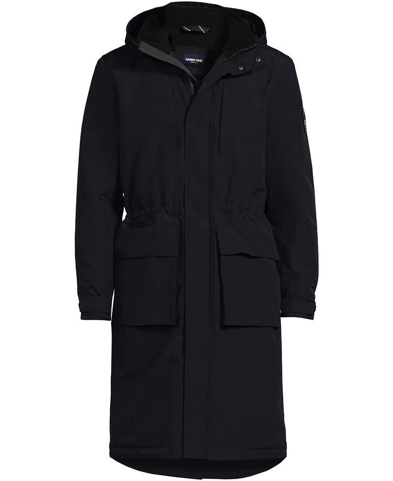 Lands' End Big & Tall Squall Waterproof Insulated Winter Stadium Coat