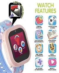 Playzoom V3 Girls Pink Silicone Smartwatch 42mm Gift Set
