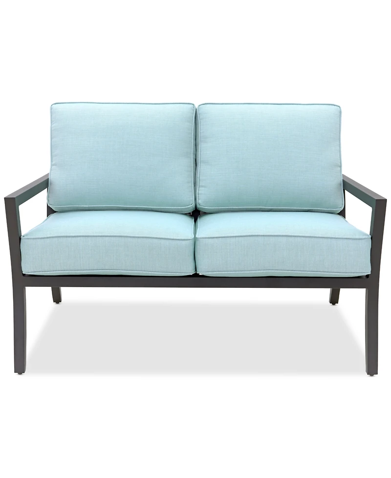 Astaire Outdoor Loveseat, Created for Macy's