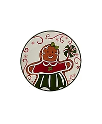 Holiday Magic Gingerbread 4 Set Canape Plate Set