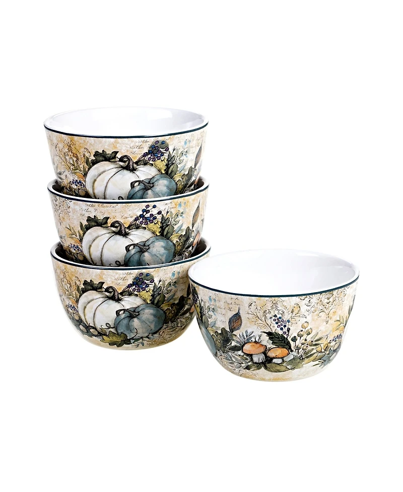 Certified International Harvest Gatherings 16 Piece Dinnerware Set