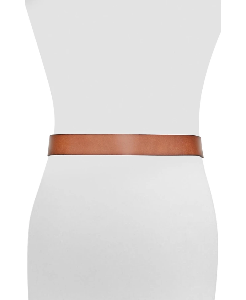 Frye 45mm Smooth Panel with Floral Buckle