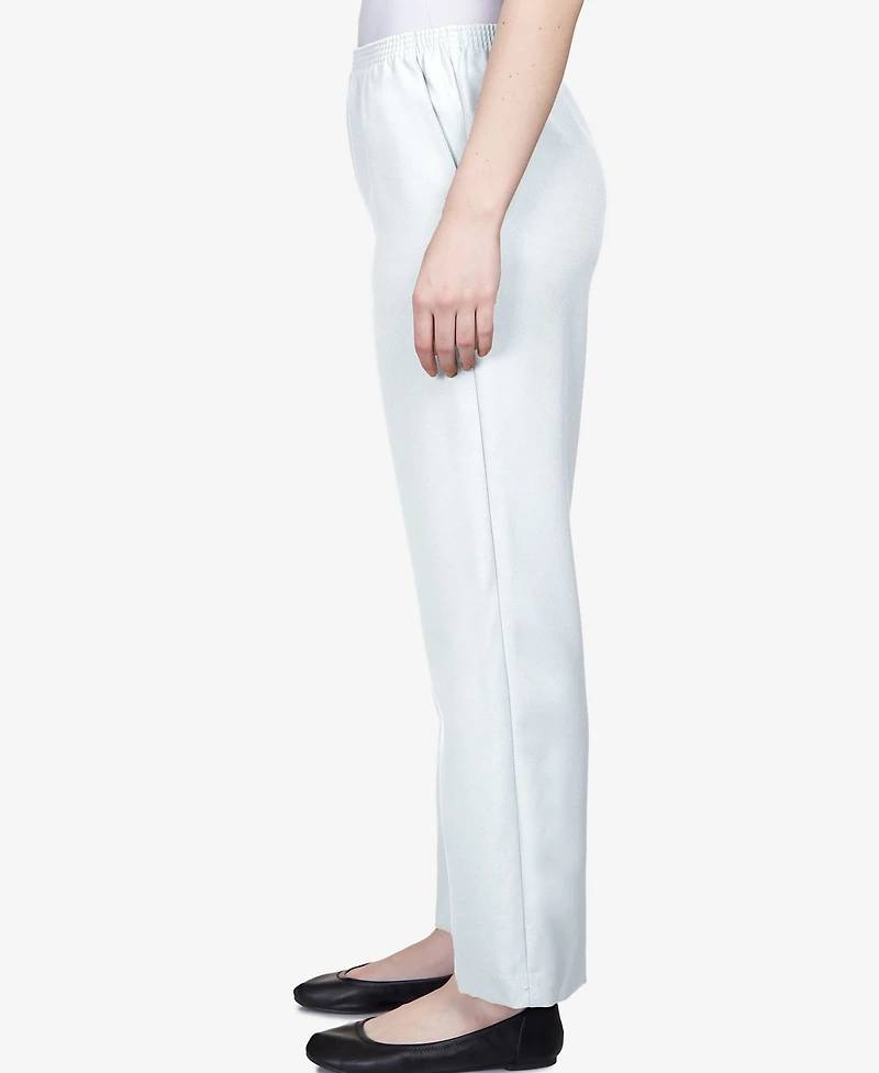 Alfred Dunner Classics Pull-On Straight-Leg Pants Petite and Short