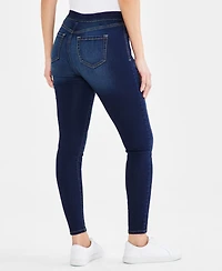 Style & Co Petite Mid-Rise Pull On Jeggings, Created for Macy's