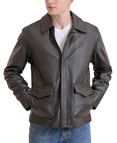 Landing Leathers Men Raider Indy-Style Leather Legend Jacket