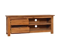 Tv Stand 39.4"x11.8"x15.7" Solid Wood Teak