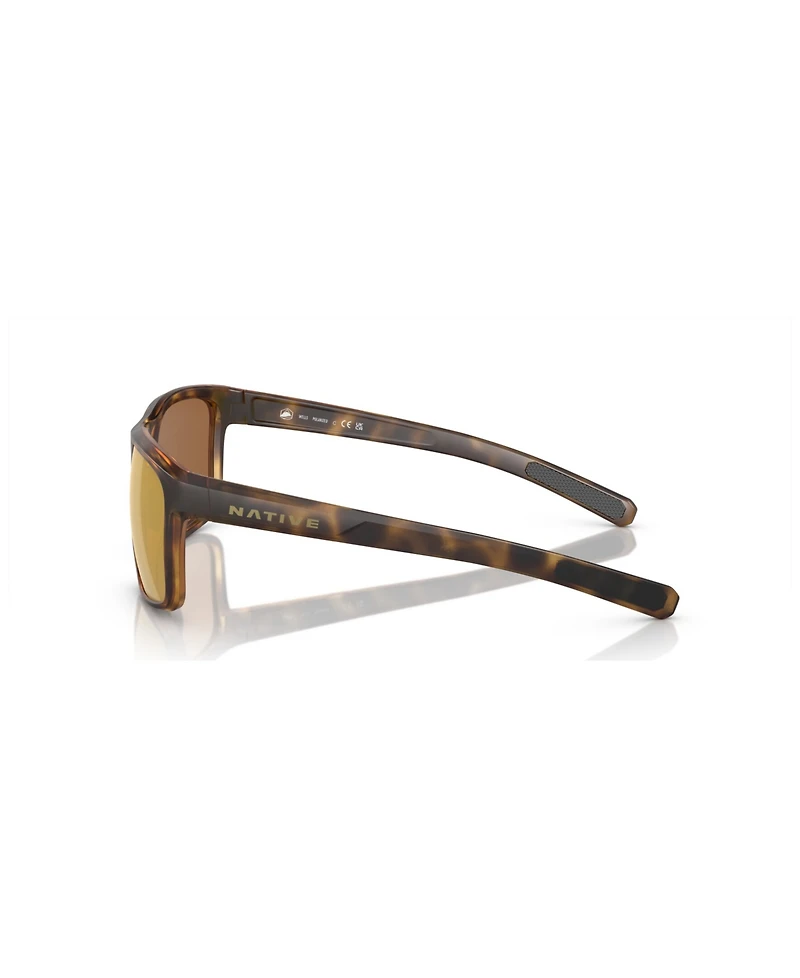 Native Men's Wells Polarized Sunglasses, Mirror Polar XD9001