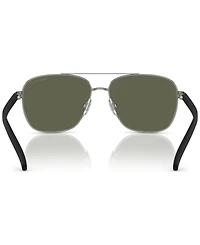 Arnette Men's Walvis Polarized Sunglasses, Polar AN3087