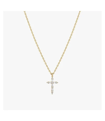 Iris Cross Necklace – Trending for Summer, Faith-Inspired Jewelry