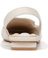 Franco Sarto Women's Teagan Square Toe Slingback Flats