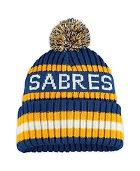 Men's '47 Brand Royal Buffalo Sabres Bering Cuffed Knit Hat with Pom