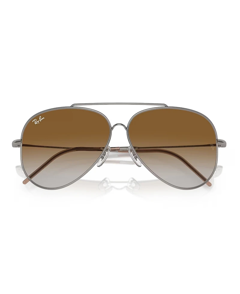 Ray-Ban Unisex Sunglasses, Gradient Aviator Reverse RBR0101