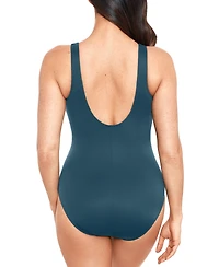 Miraclesuit Illusionists Circle Tummy Control One Piece Swimsuit