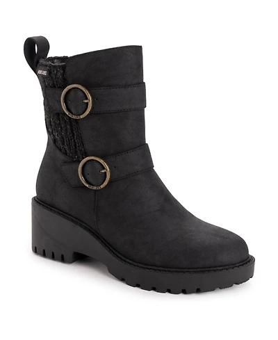 Muk Luks Women's Fainley Faith Booties