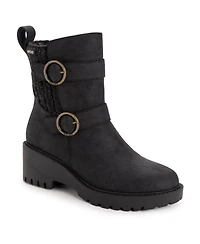 Muk Luks Women's Fainley Faith Booties