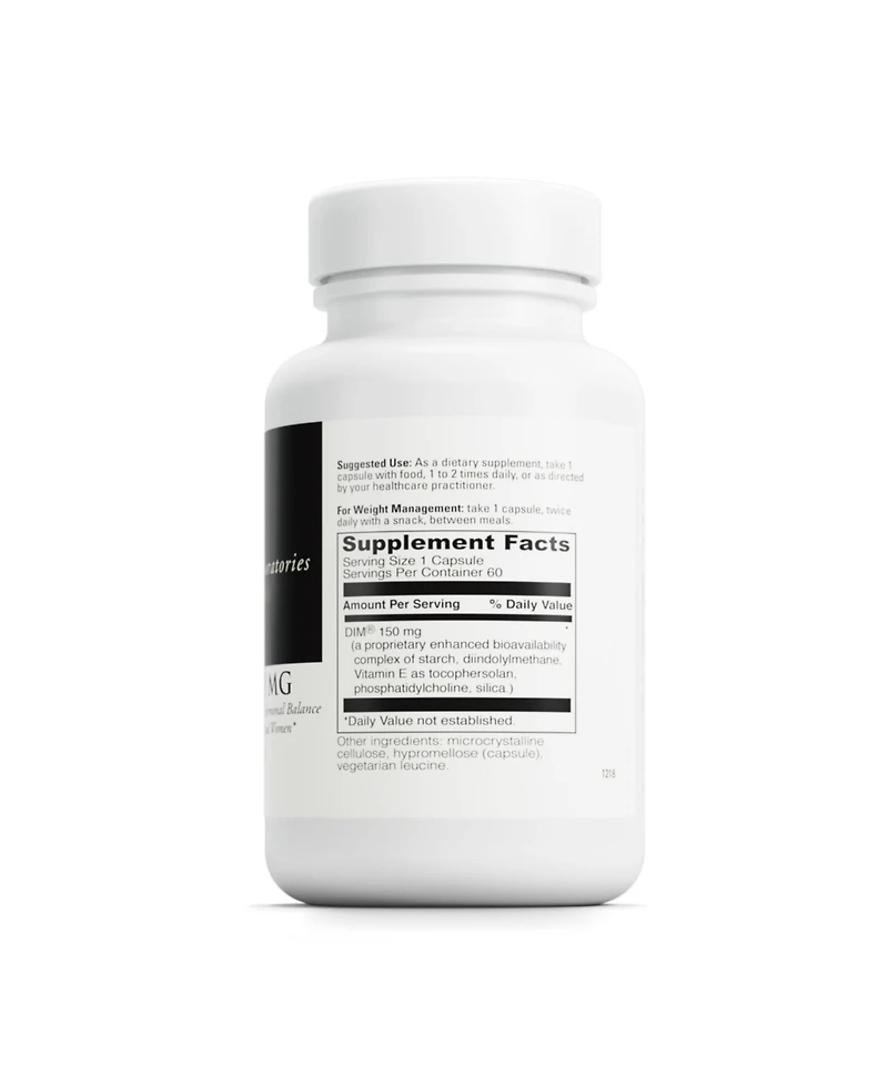 DaVinci Laboratories DaVinci Labs DimPro 150 mg - Dietary Supplement to Support Hormonal Balance in Men & Women & Healthy Weight Management