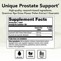 Theralogix Prostate Pq Rye Grass Pollen Extract Supplement with Quercetin
