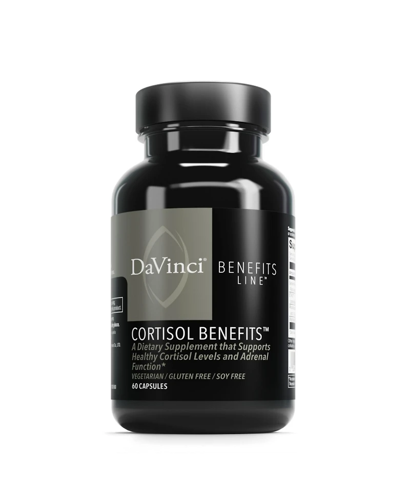 DaVinci Laboratories DaVinci Labs Cortisol Benefits - Dietary Supplement to Support Healthy Cortisol Levels and Adrenal Health