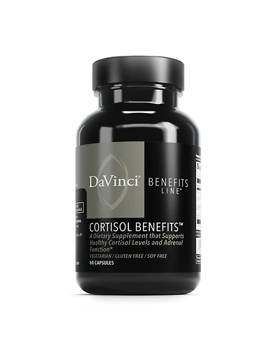 DaVinci Laboratories DaVinci Labs Cortisol Benefits - Dietary Supplement to Support Healthy Cortisol Levels and Adrenal Health
