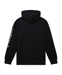 Men's Mitchell & Ness Black Dallas Cowboys Gridiron Classics Big Face 7.0 Pullover Hoodie