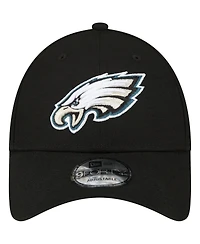Men's New Era Black Philadelphia Eagles The League 9FORTY Adjustable Hat