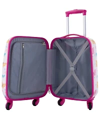 Travelers Club Kid's Hard Side Carry-On Spinner 5 Piece Luggage Set