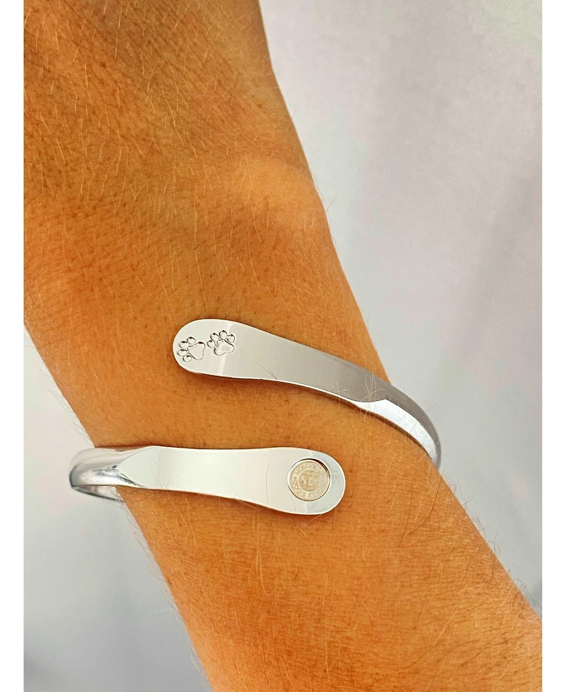 Engraved Paw Bracelet Furry Friends Bangle