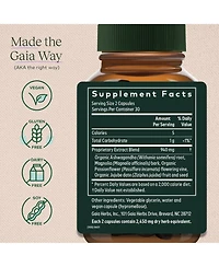 Gaia Herbs SleepThru - Natural Sleep Support Supplement with Organic Ashwagandha Root, Organic Magnolia Bark, Passionflower, and Jujube Date