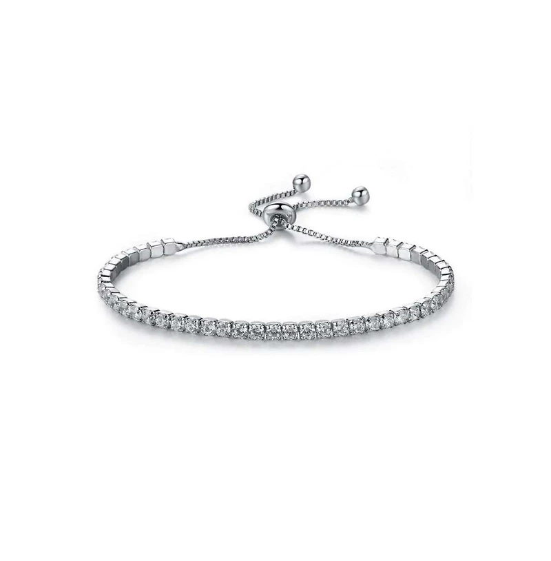 Cubic Zirconia Tennis Bracelet for Women