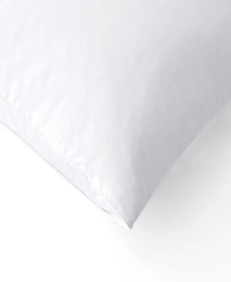 Unikome 100% Cotton Medium Soft Down and Feather Gusseted 2-Pack Pillows