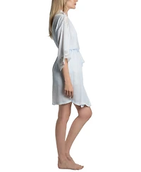 Linea Donatella Women's Luxe Satin Bridal Robe