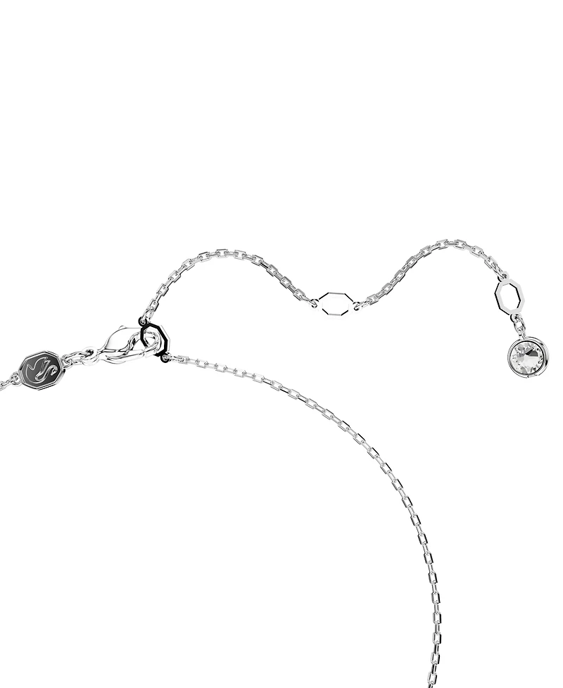 Swarovski Hyperbola Infinity Pendant Necklace, 15" + 2-3/4" extender