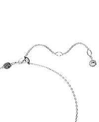 Swarovski Hyperbola Infinity Pendant Necklace, 15" + 2-3/4" extender