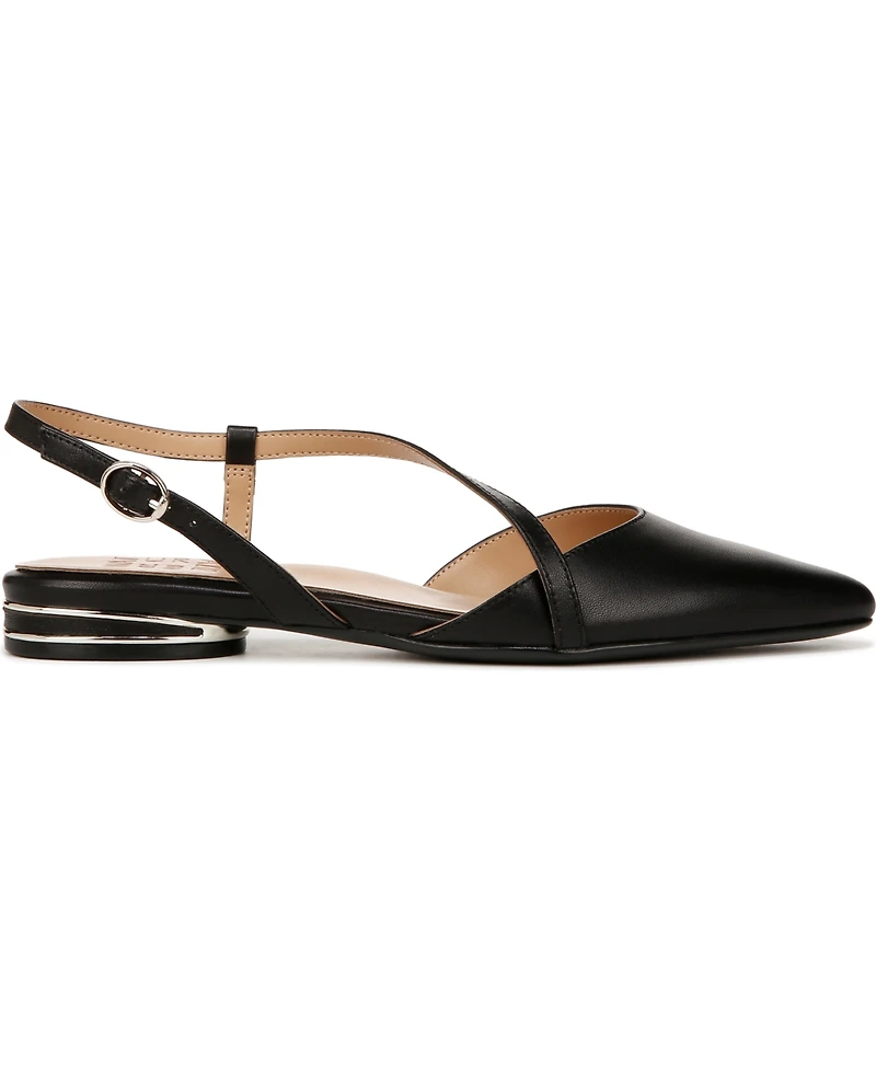 Naturalizer Women's Hawaii Closed Pointed Toe Slingback Flats