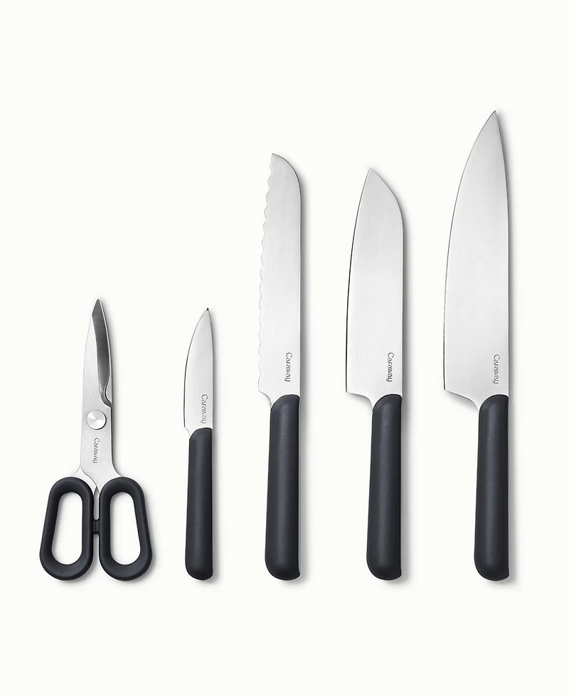 Caraway Stainless Steel 14 Piece Knife and Utensil Set