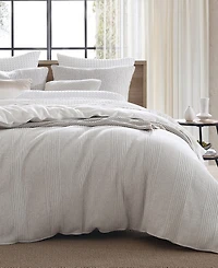Dkny Pure Ribbed Jersey 3-Pc. Duvet Cover Set, King