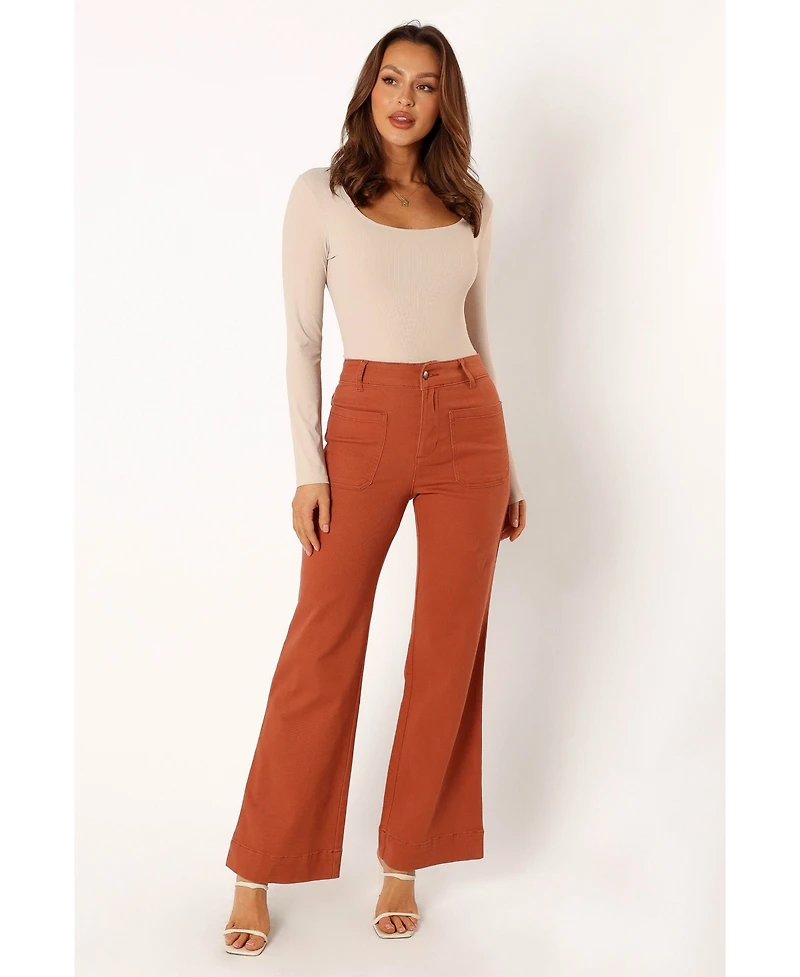 Petal and Pup Womens Nico Wide Leg Pants