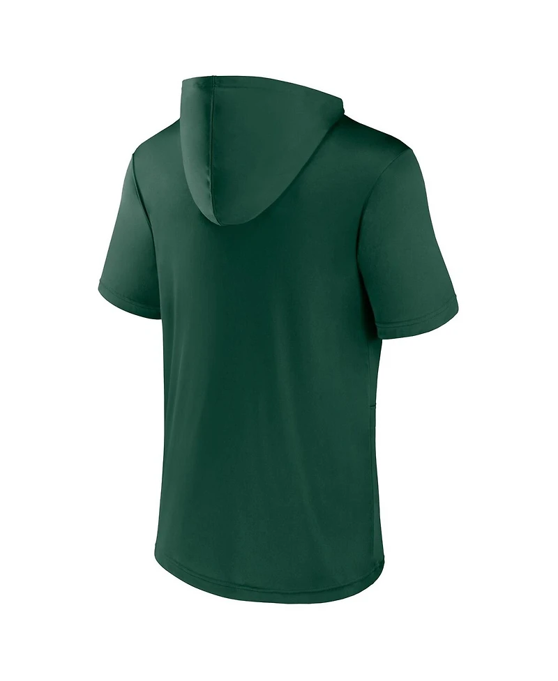 Men's Fanatics Hunter Green Milwaukee Bucks Possession Hoodie T-shirt