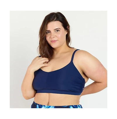 Calypsa Plus Adjustable Strap Clasp Swim Bra