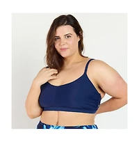 Calypsa Plus Adjustable Strap Clasp Swim Bra