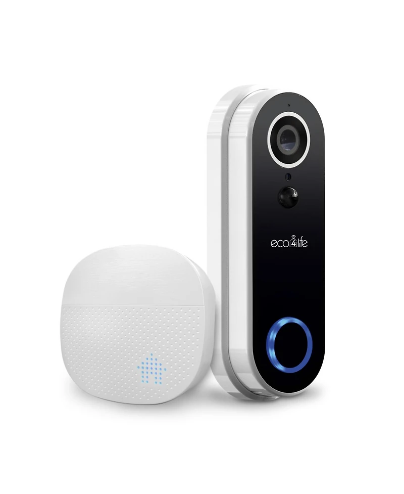 Eco4Life Smart WiFi Video Doorbell Camera with Chime