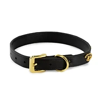 Disney Pet Collar, Faux Leather Dog Signature D Logo
