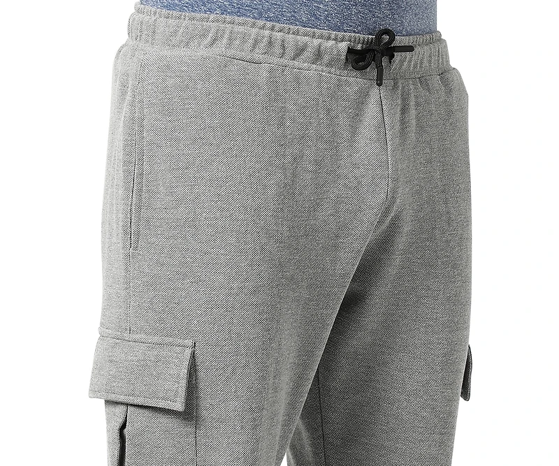 Campus Sutra Men's Light Grey Side Casual Joggers