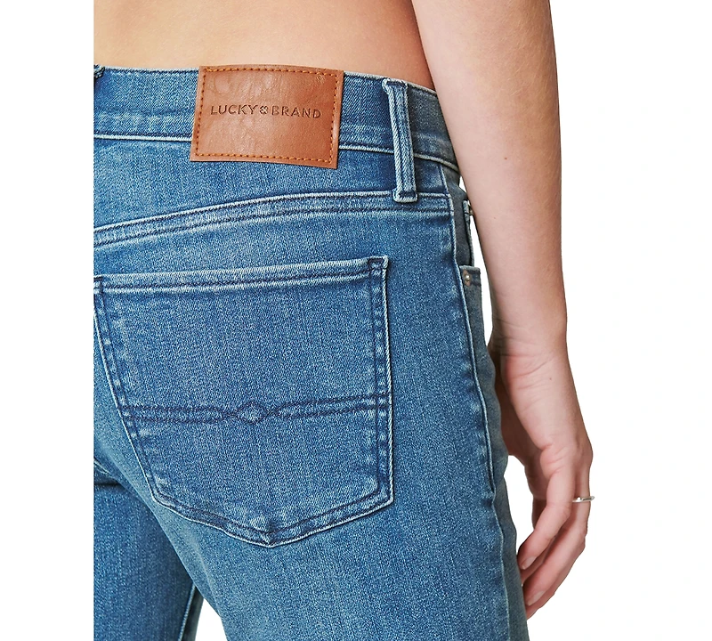 Lucky Brand Women's Mid-Rise Sweet Crop Cuffed Jeans
