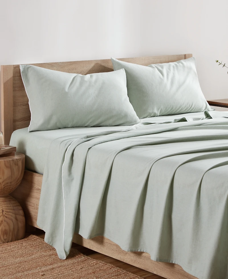 Dkny Pure Washed Linen Cotton 4-Pc. Sheet Set, Queen