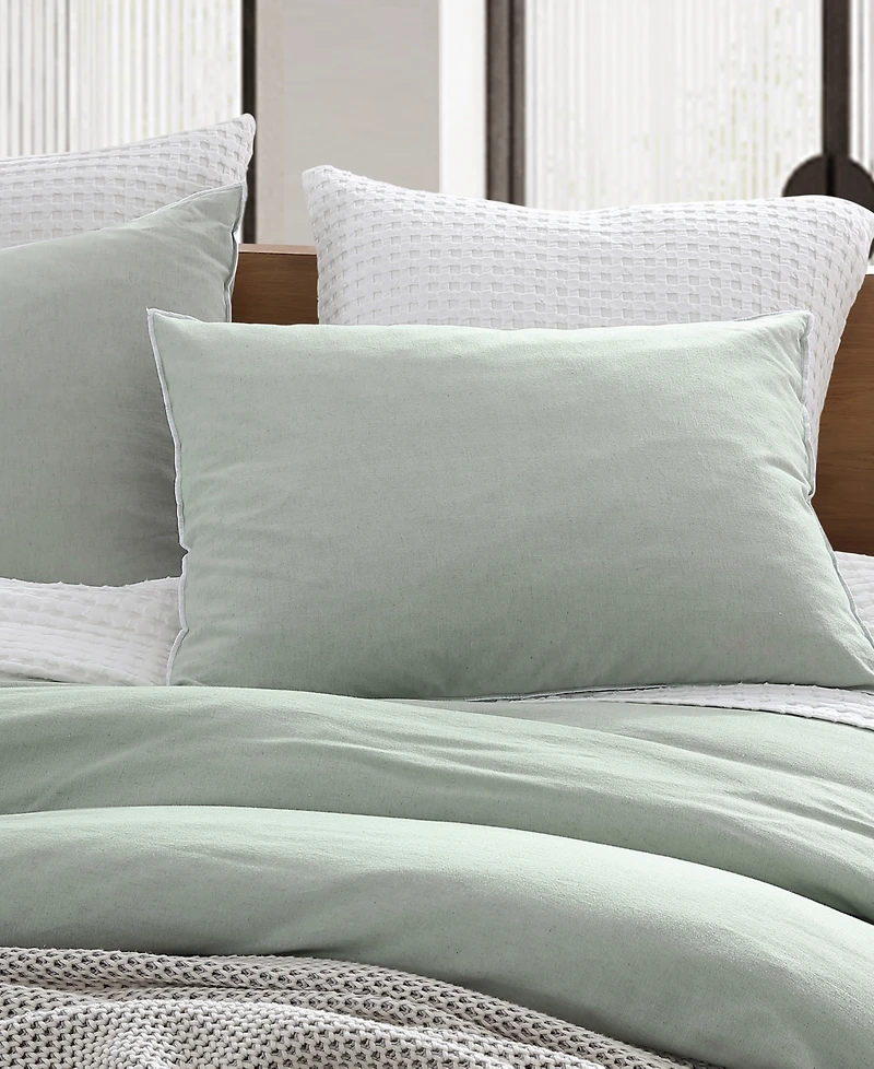Dkny Pure Washed Linen 3 -Piece Duvet Cover Set, King