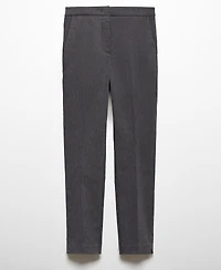 Mango Women's Crop Skinny Pants