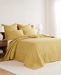 Levtex Cross Stitch Stitching 3-Pc. Bedspread Set